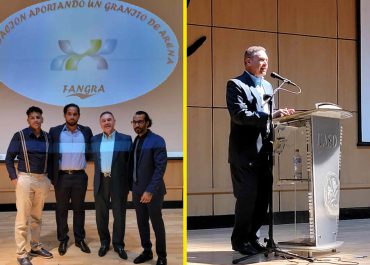 Conferencia en Biblioteca Pedro Mir, Universidad Autónoma de Santo Domingo